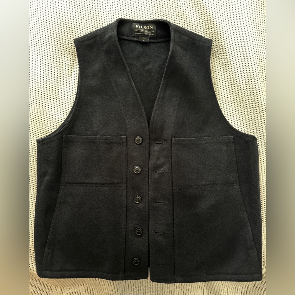 Filson Mackinaw Wool Vest - Men’s Medium